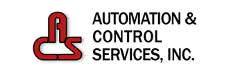 Red ACS emblem with company name